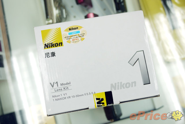 尼康 Nikon 1 V1、J1 新机到货，开箱试玩！