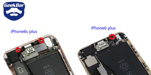 iPhone6s里面有4个收音麦