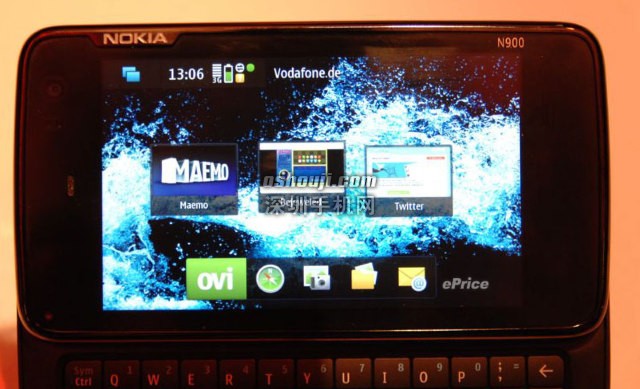 [NW09] NOKIA N900 试玩∶高规旗舰更胜 N97