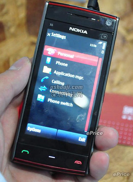 [NW09] Nokia X3、X6 实机图赏