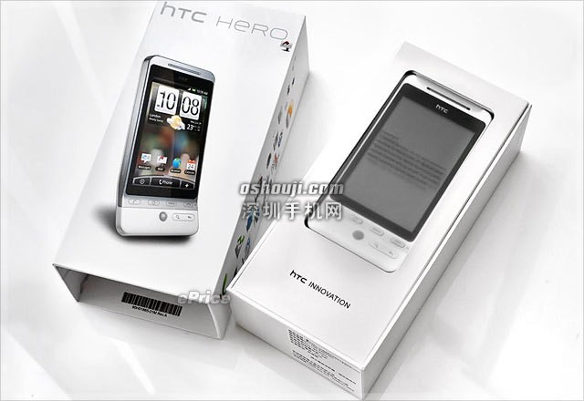 HTC Hero 完全评测（一）∶开箱与外观