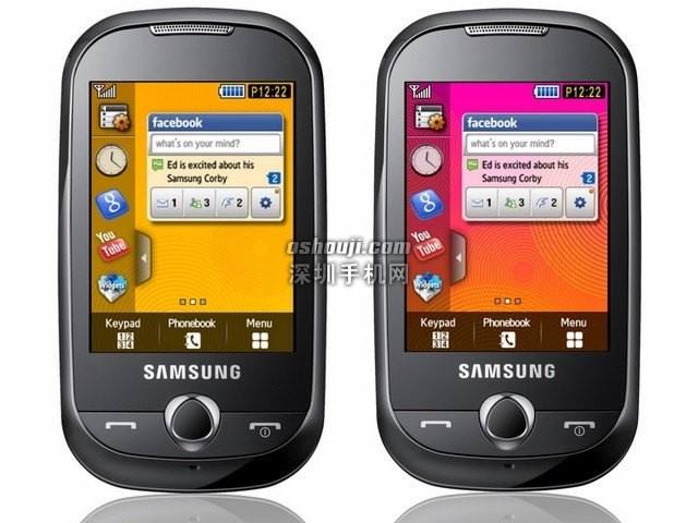 【发表】Samsung Corby S3650 步上米兰伸展台